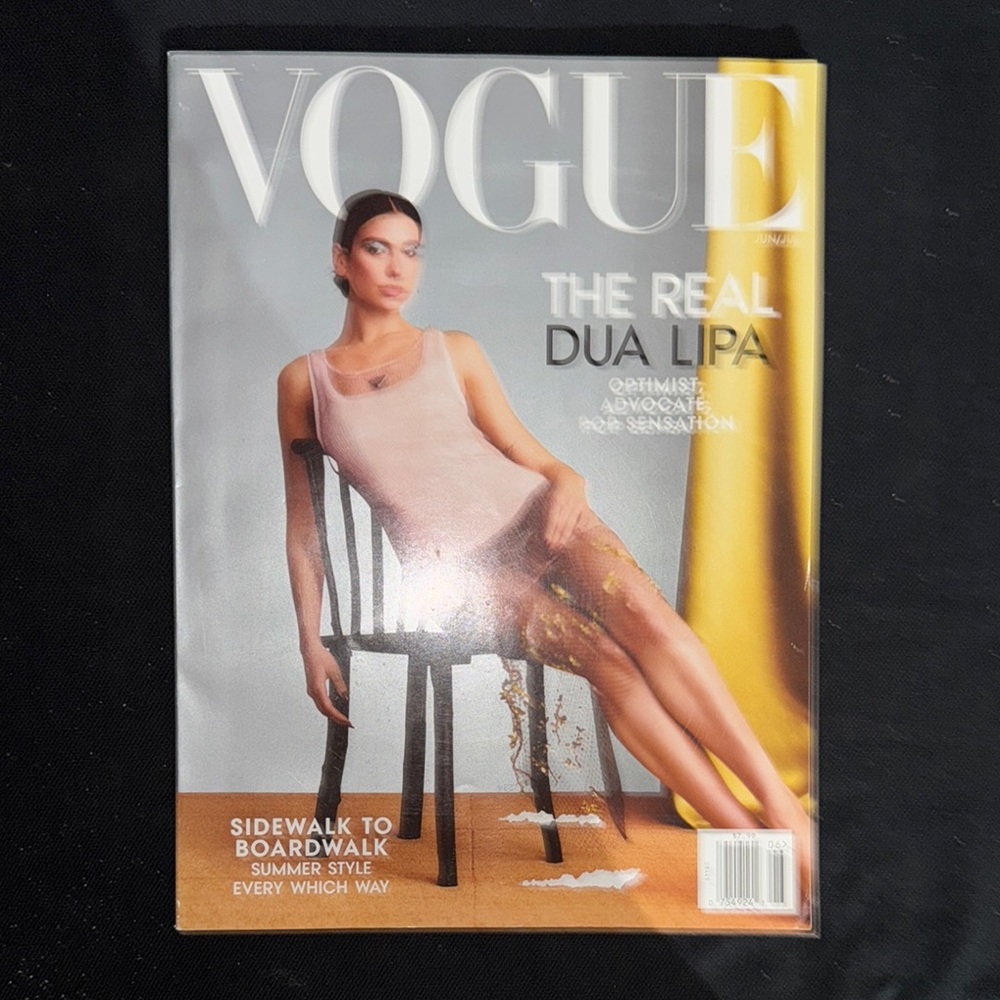 Vogue Magazine Dua Lipa